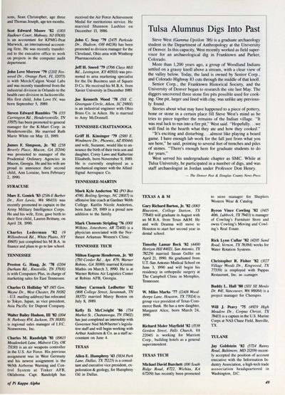 Tulsa Alumnus Digs Into Past